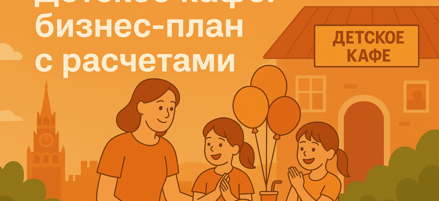 Бизнес-план детского кафе с расчетами